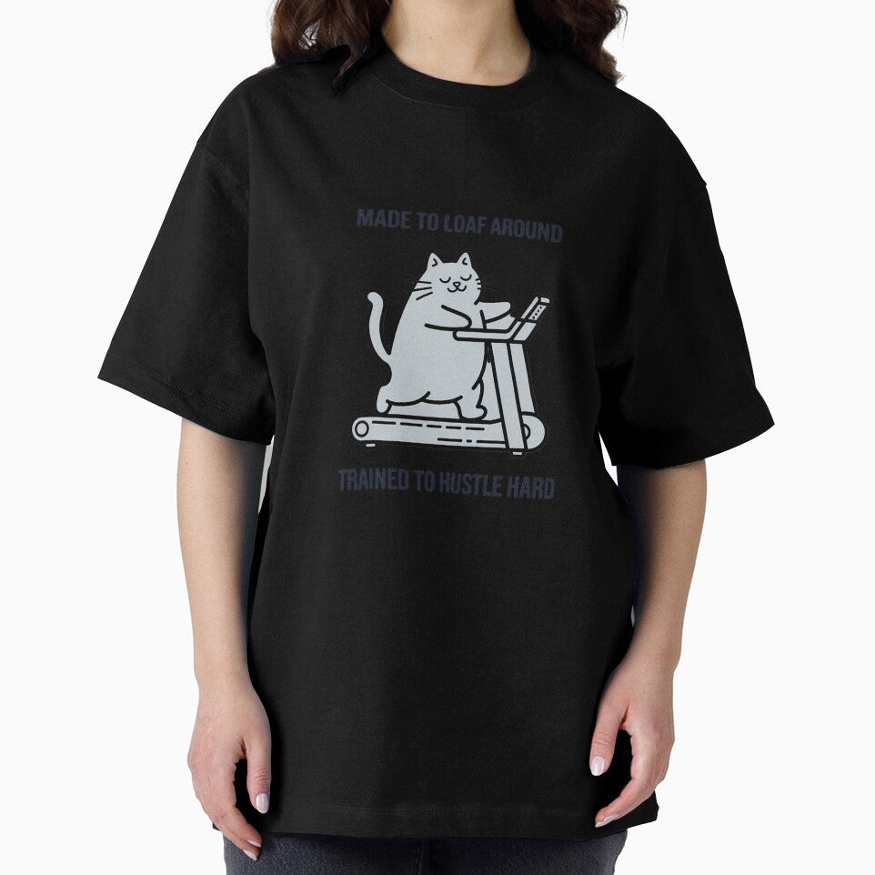 Made to Loaf Around Retro Cat by VasilisLamArt