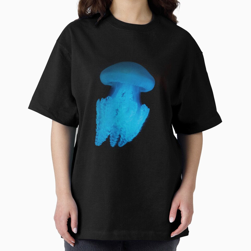 Jelly Blubber jellyfish in blue light by ThomasPenny
