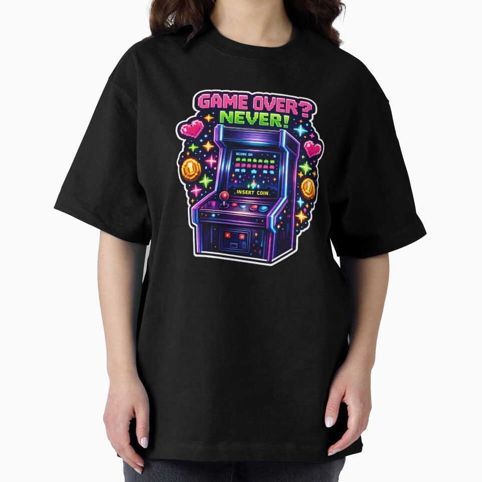 Game Over Never Retro Arcade by Orca Chuckle Studios