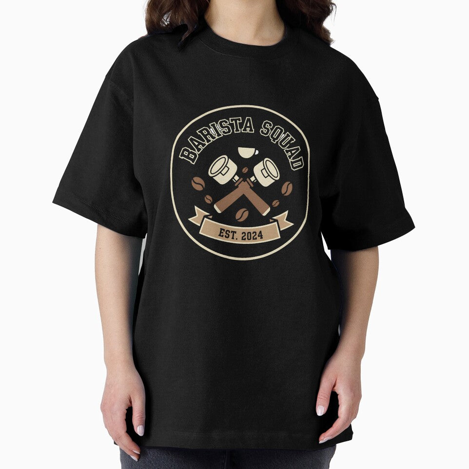Barista Squad Shirt – Funny Coffee Crew & Café Team Tee by Muzgle