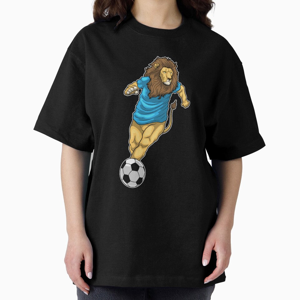 Lion Soccer player Soccer by Snabdesign84