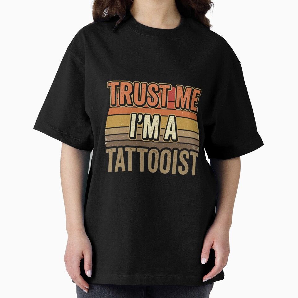 Trust Me I'm A Tattooist - Retro Vintage Tattoo Artist Quote by CreatedbyKandJ