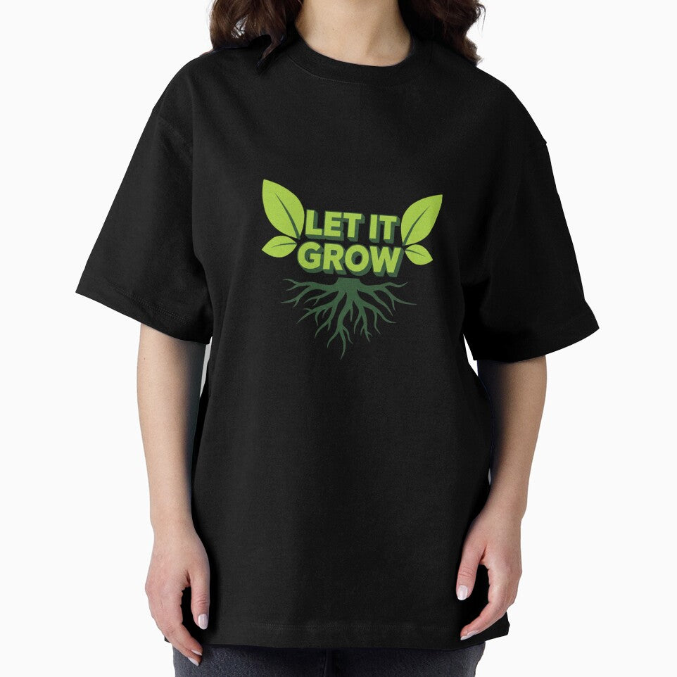 Let It Grow: Eco-Friendly Nature & Gardening Roots Graphic by InkWeaveShop