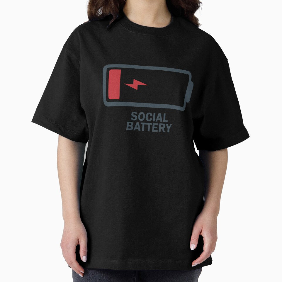 Social Battery Needs Charging Running Low by MoodPending