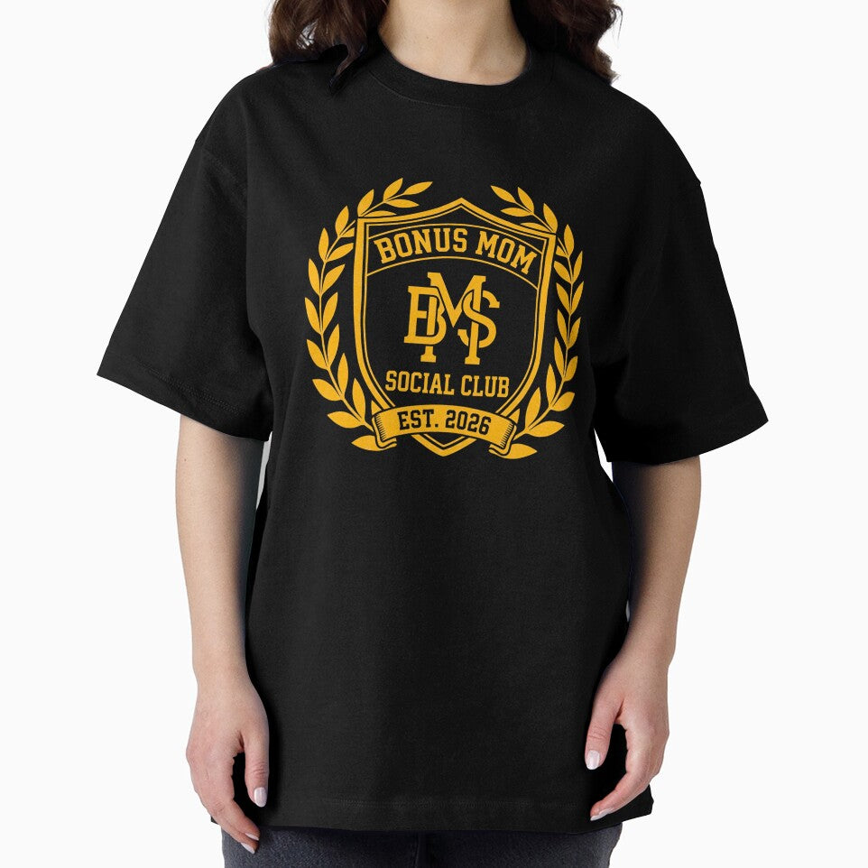 Bonus Mom Social Club Collegiate Crest by KelliesGrafix