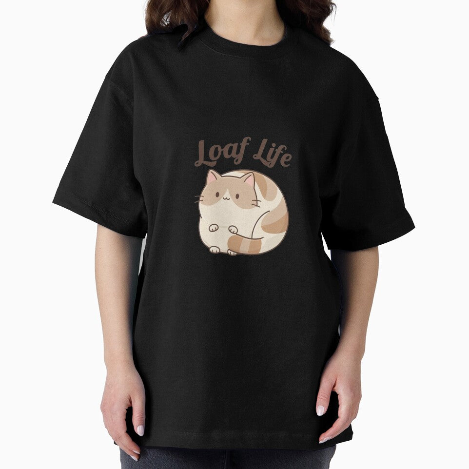 Loaf Life Cute Cat Shirt – Cozy Cat Loaf Aesthetic Tee for Cat Lovers by Cozy Cat Collective