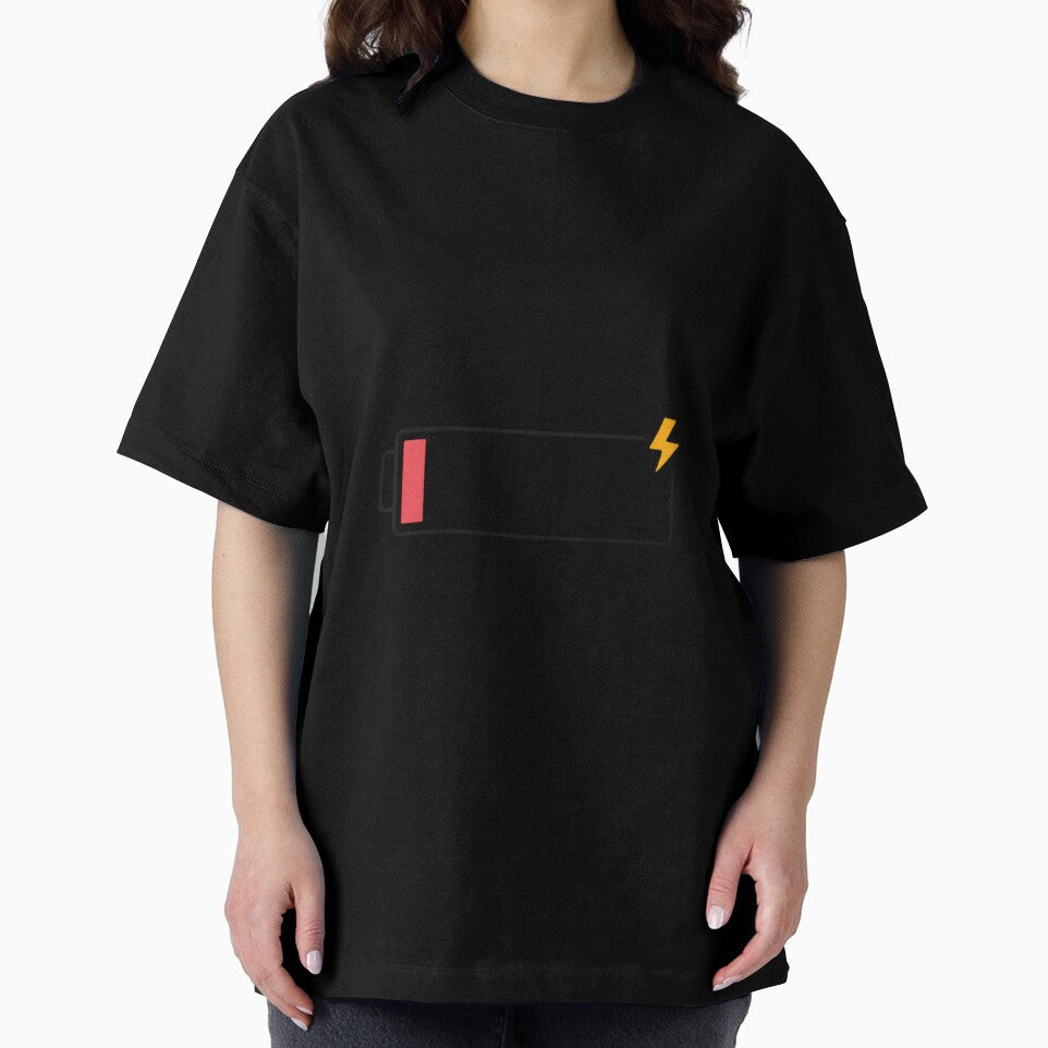 Social Battery 1% Funny Introvert Shirt by MoodOffline12427