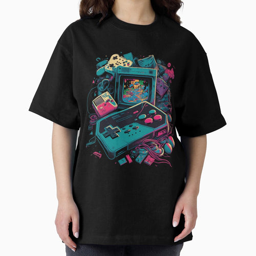 90s retro gaming with vivid colours by Xiangster987