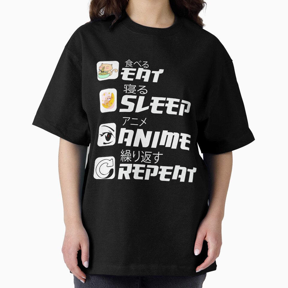 Eat sleep Anime repeat Anime Lover by Leader Shirts