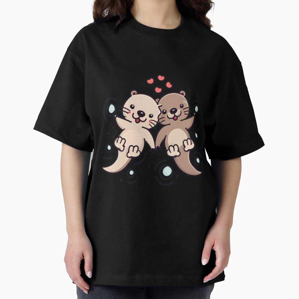 Significant Otters Otters Holding Hands by Clouth Clothing  ⭐⭐⭐⭐⭐