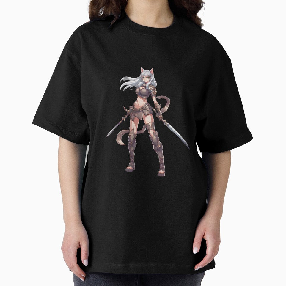 Fierce Anime Cat Girl Warrior: Embrace Your Inner Strength by Anime-Community
