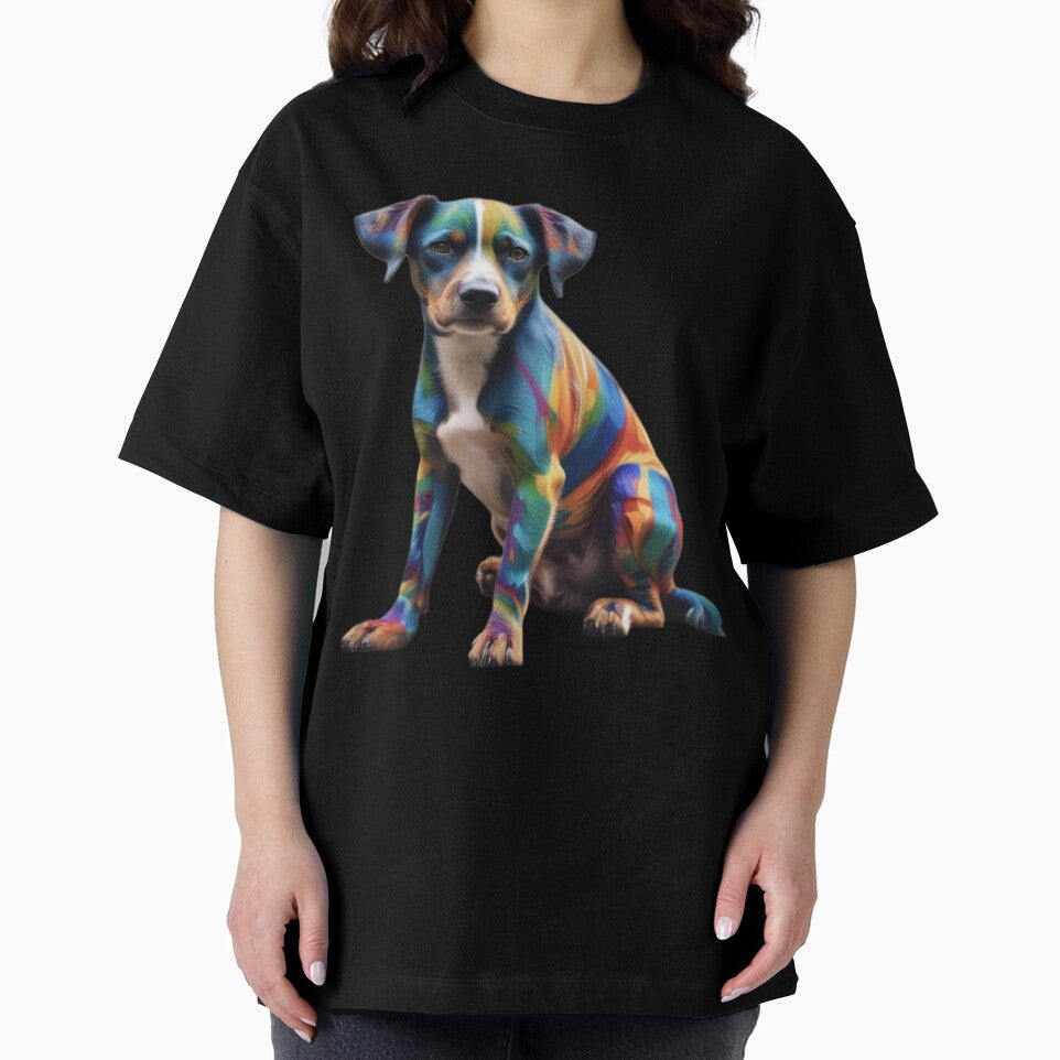 Dog AI colorful by AbeeRedB