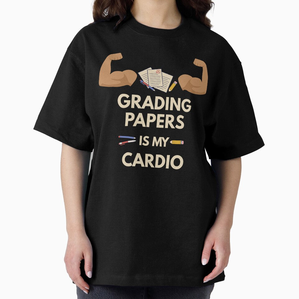 Funny Teacher Quote – Grading Workout by Teacher Life: Real, Raw & Hilarious