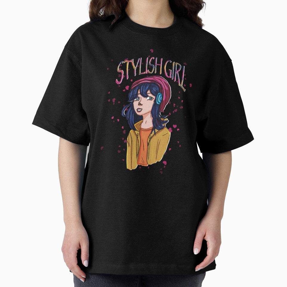 Stylish girl by Xatutik.art