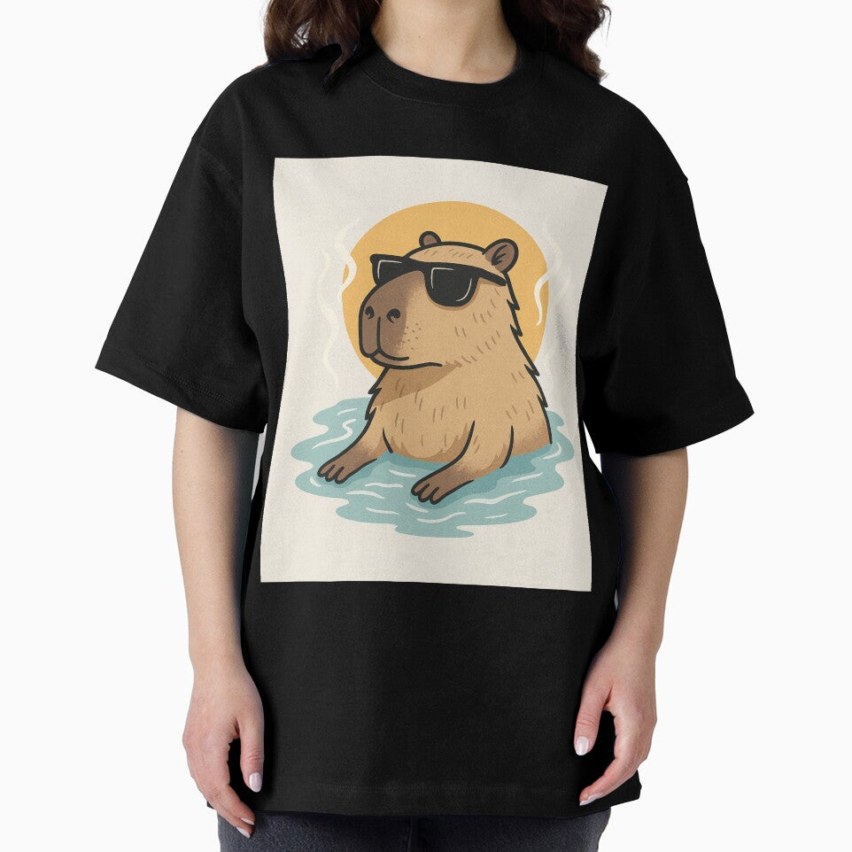 Chill Lord Capybara – Relaxed Sunglasses Hot Spring Vibes by ViralByDesign