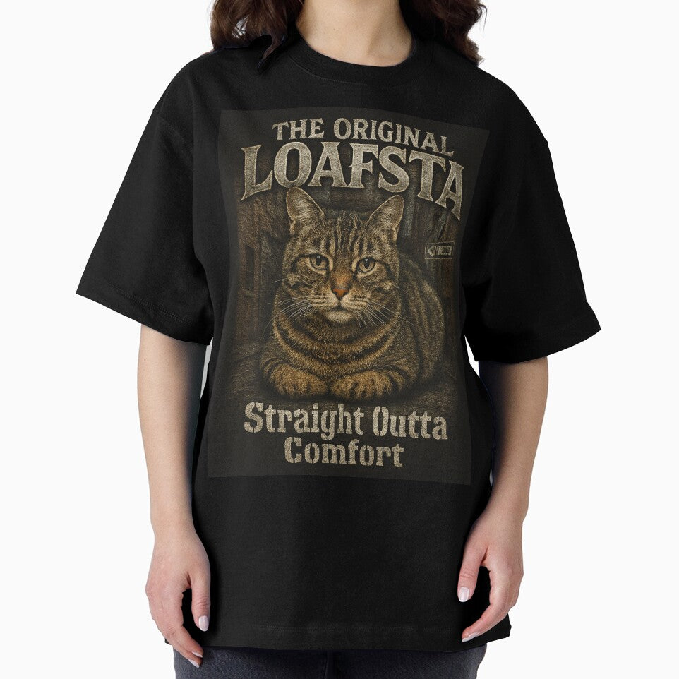 The Original Loafsta Funny Cat Loaf 90s Bootleg Rap Tee by catastrocat