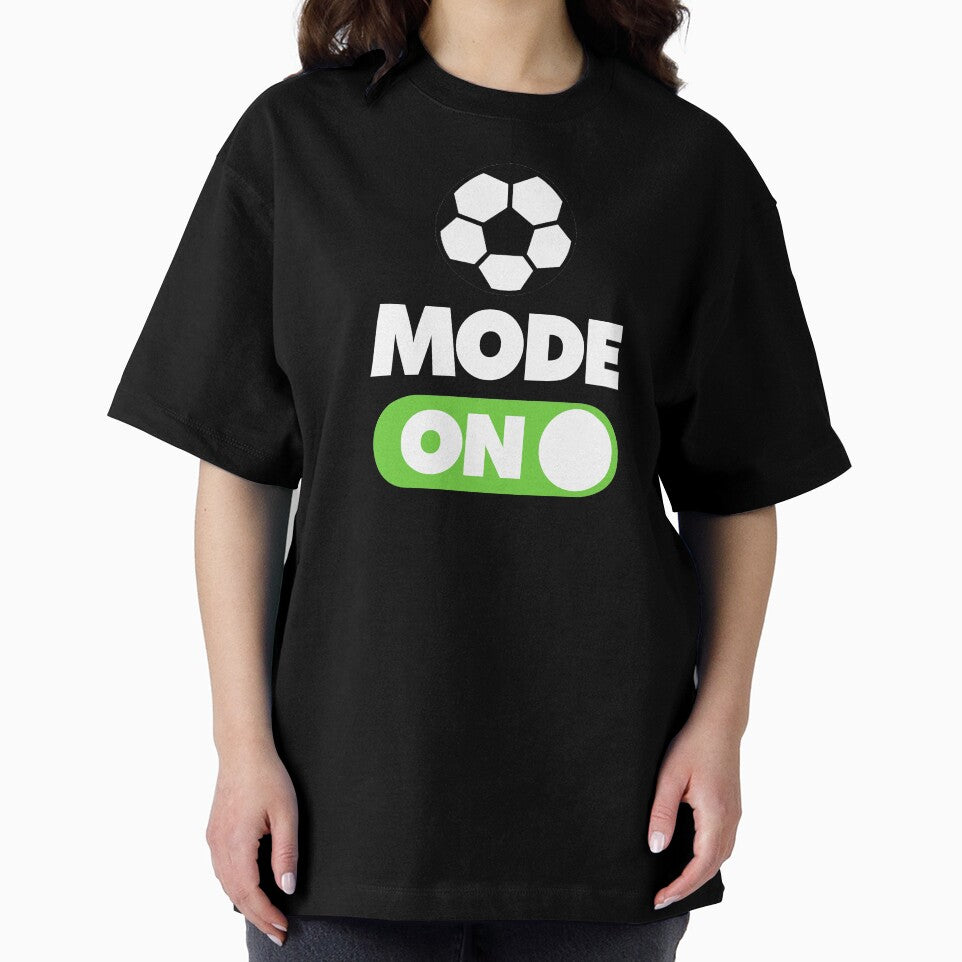 Soccer Mode ON Funny Sports Saying by elhefe