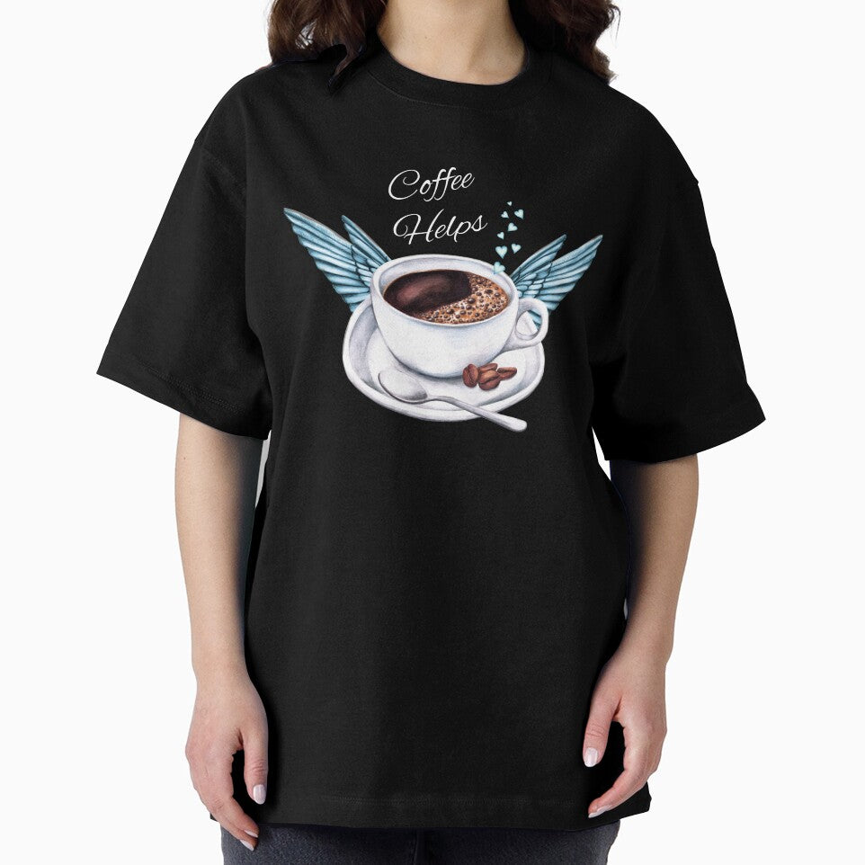 Life Happens, Coffee Helps - Coffee Angel by AmandaDilworth