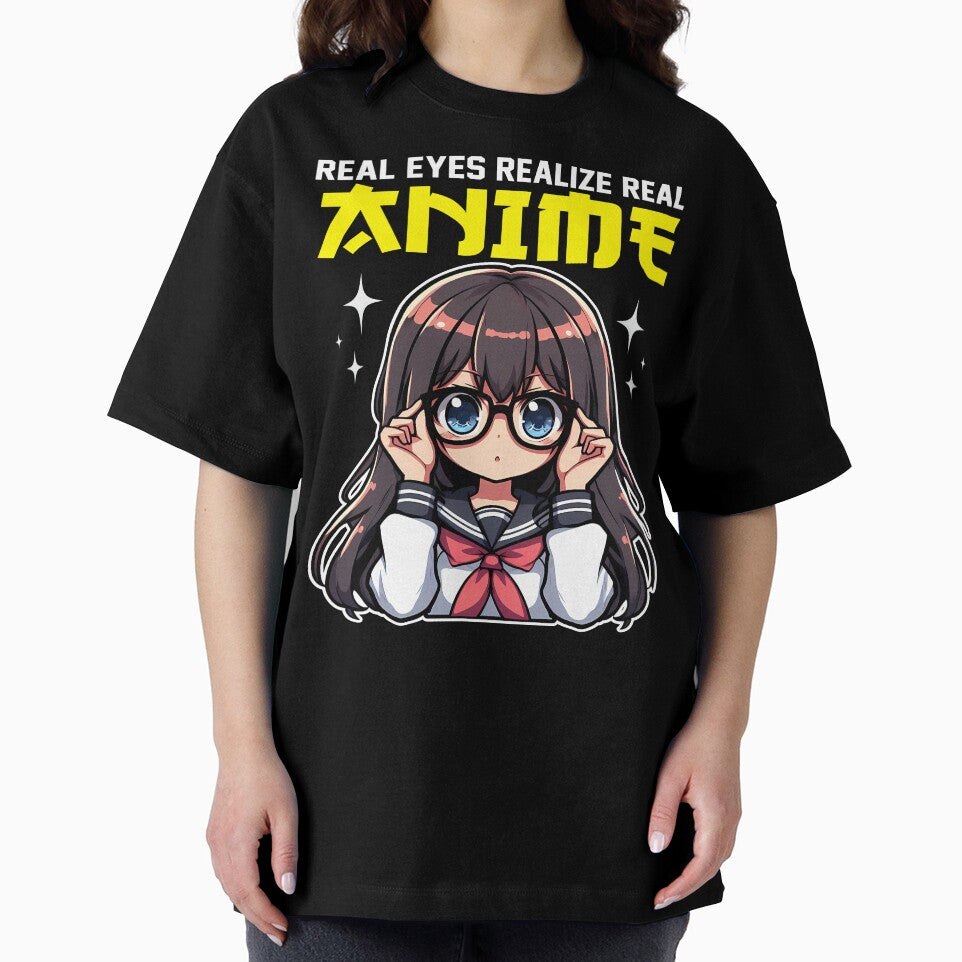 REAL EYES REALIZE REAL ANIME - ANIME GIFT by KEF Custom
