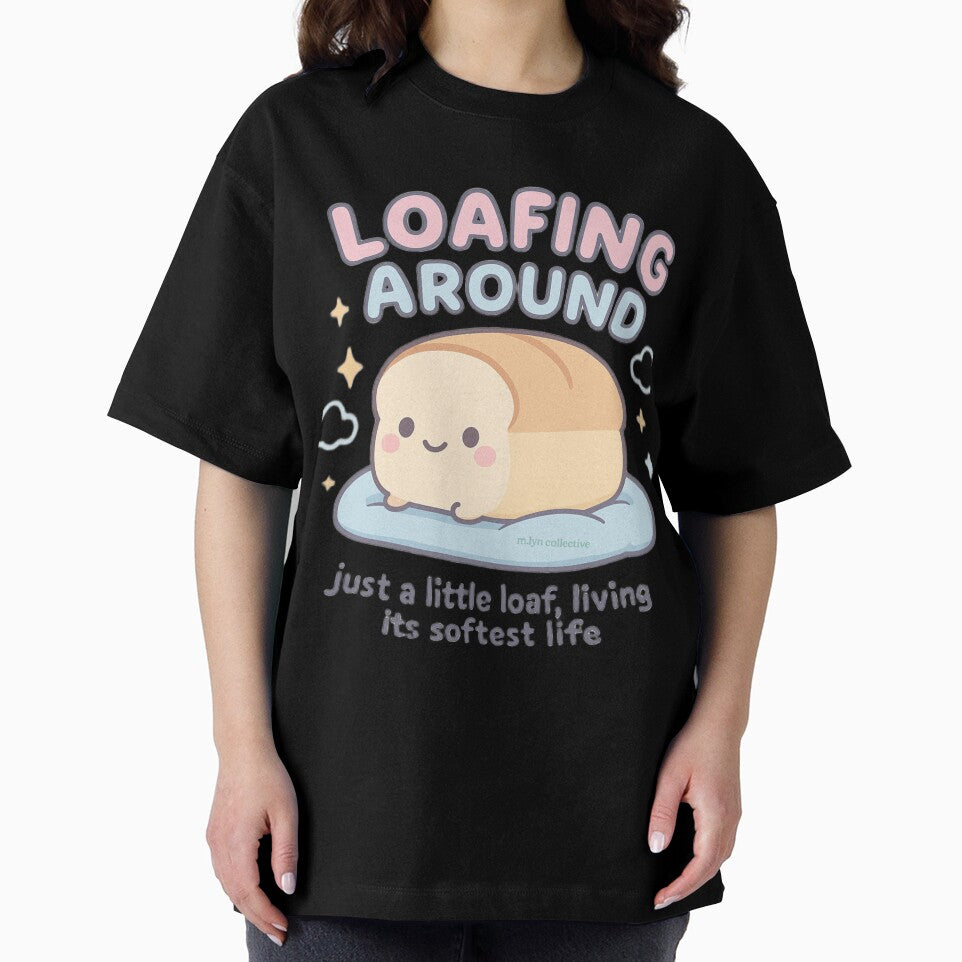Loafing Around – Cute Bread Loaf Pastel Design by MLynCollective