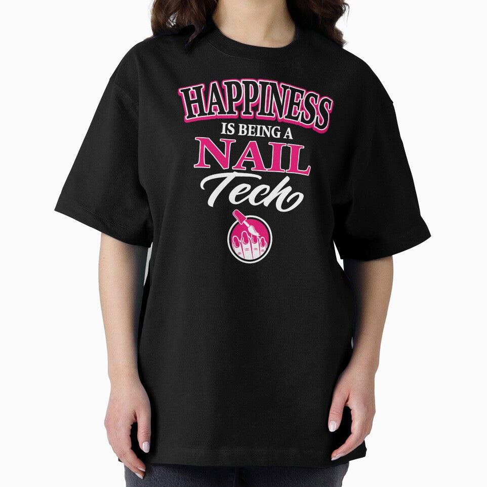Nail Tech Nail Art Artist  Happiness is Being a Nail Tech Manicure Polish by Merchking1