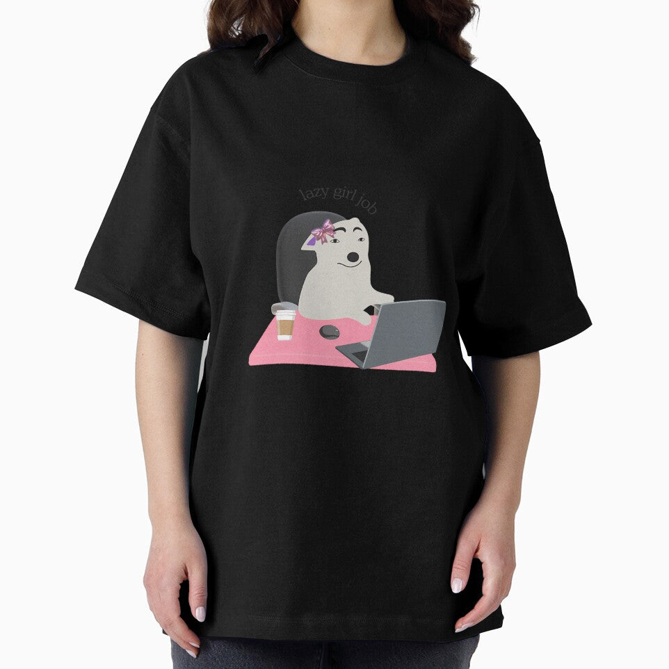 Corporate dog: Lazy girl job by Poster Girl