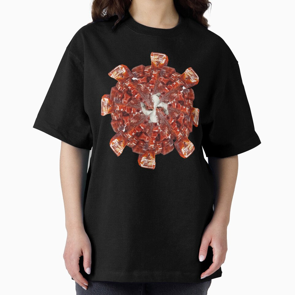 Vanadinite Crystal Geology Art by ArtDesignTp