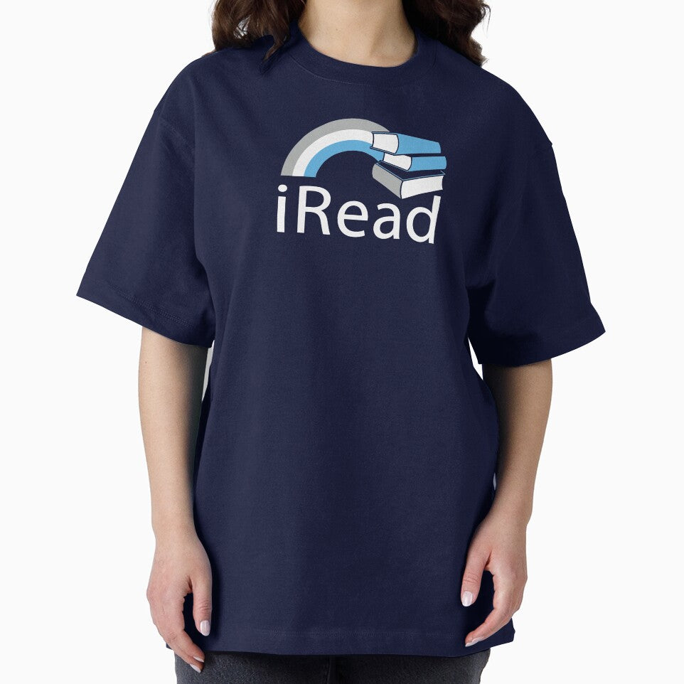 i Read | Reading Slogan for Book Lovers by BootsBoots