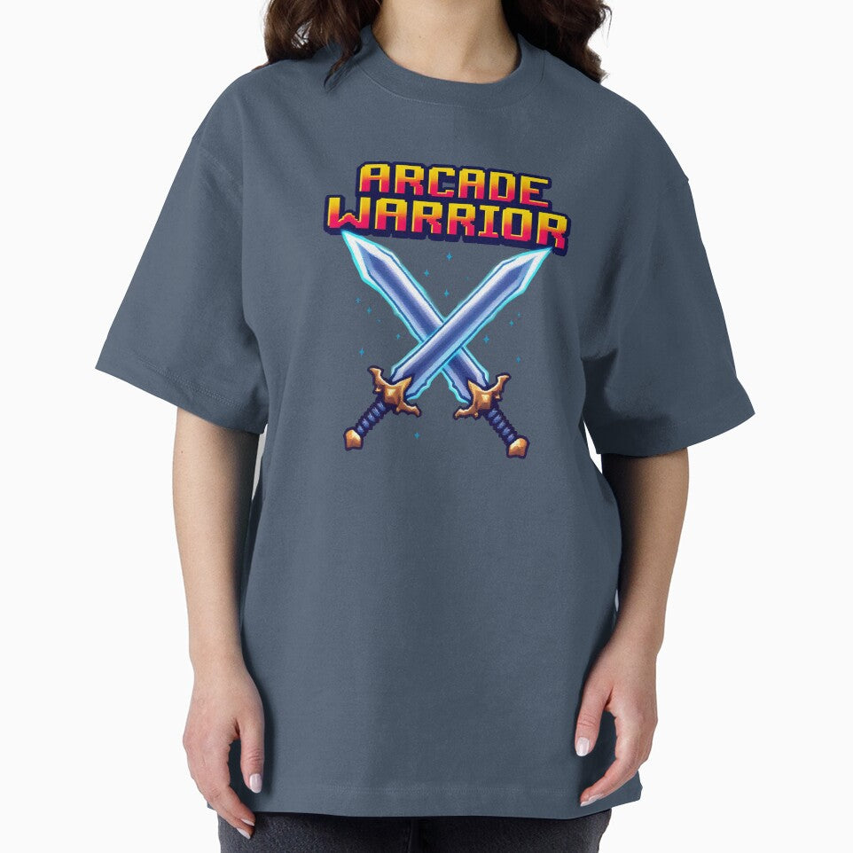 Arcade Warrior: Glowing Swords of Victory by Jollys-ArtShop