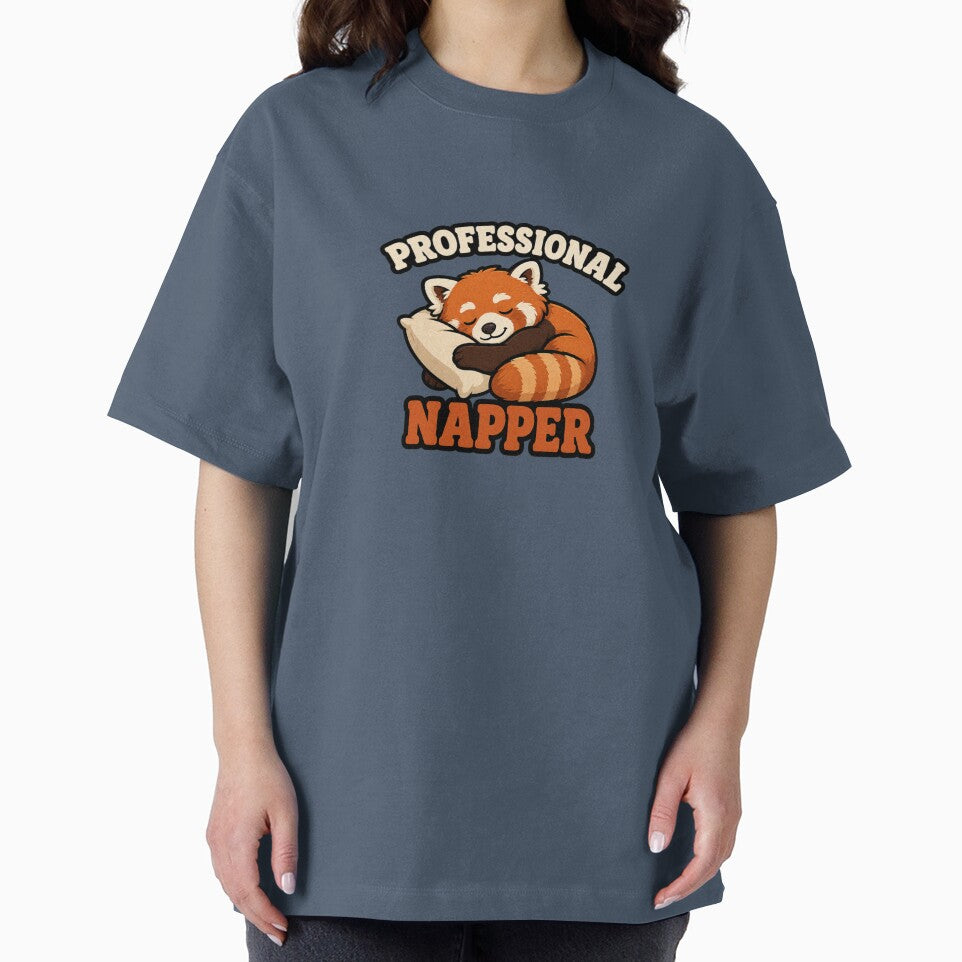 Professional Napper Cute Red Panda by EastEndTownie