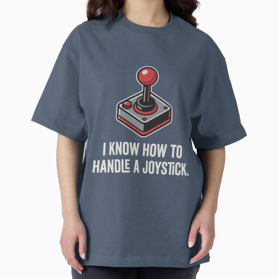 Retro Arcade Joystick I Know How To Handle A Joystick Gaming by Amir Faysal