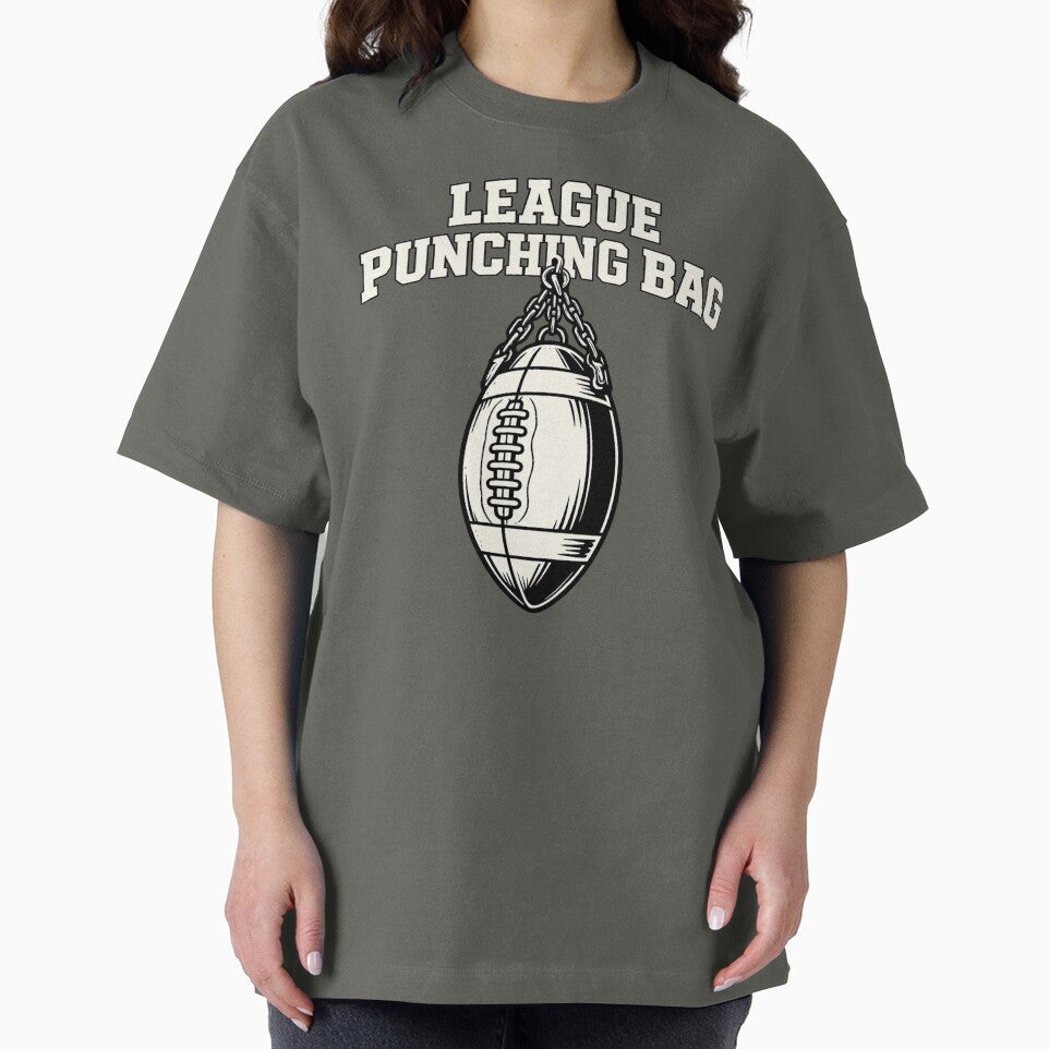 League Punching Bag Fantasy Football Shirt Funny League Loser Joke Fantasy Football Humor Tee by Grayson809