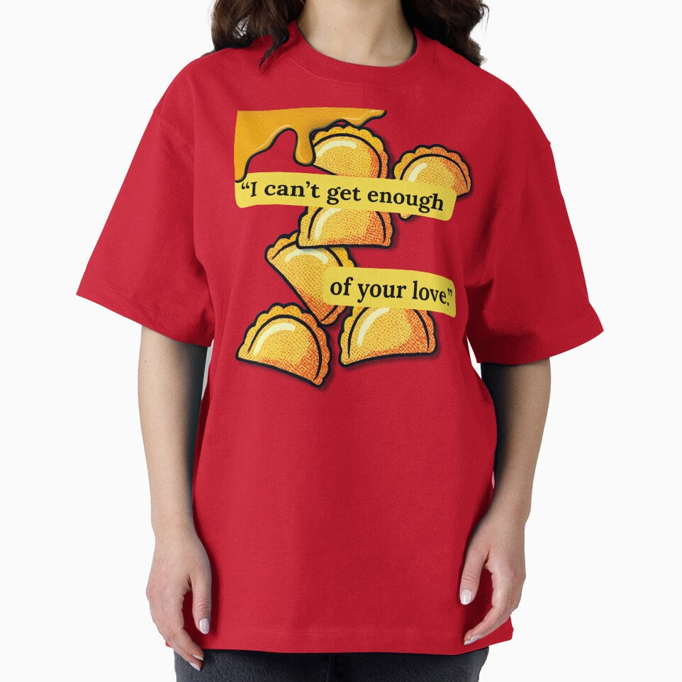 Retro Pierogi Love Quote Vintage Polish Food by pulse_retail