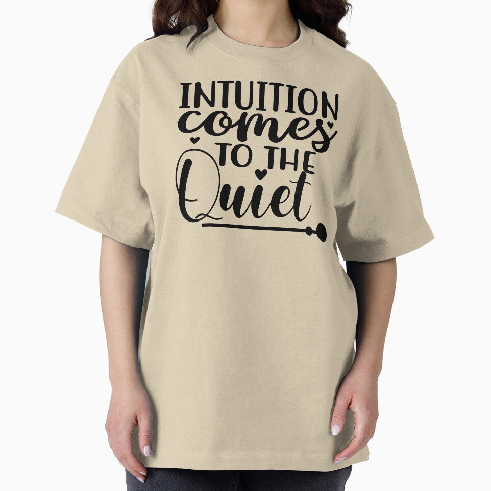 Yoga Quote Intuition Comes To The Quiet Motivational Saying by SoccaTamam