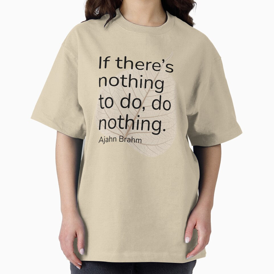 Ajahn Brahm: Do Nothing by KindfulQuotes