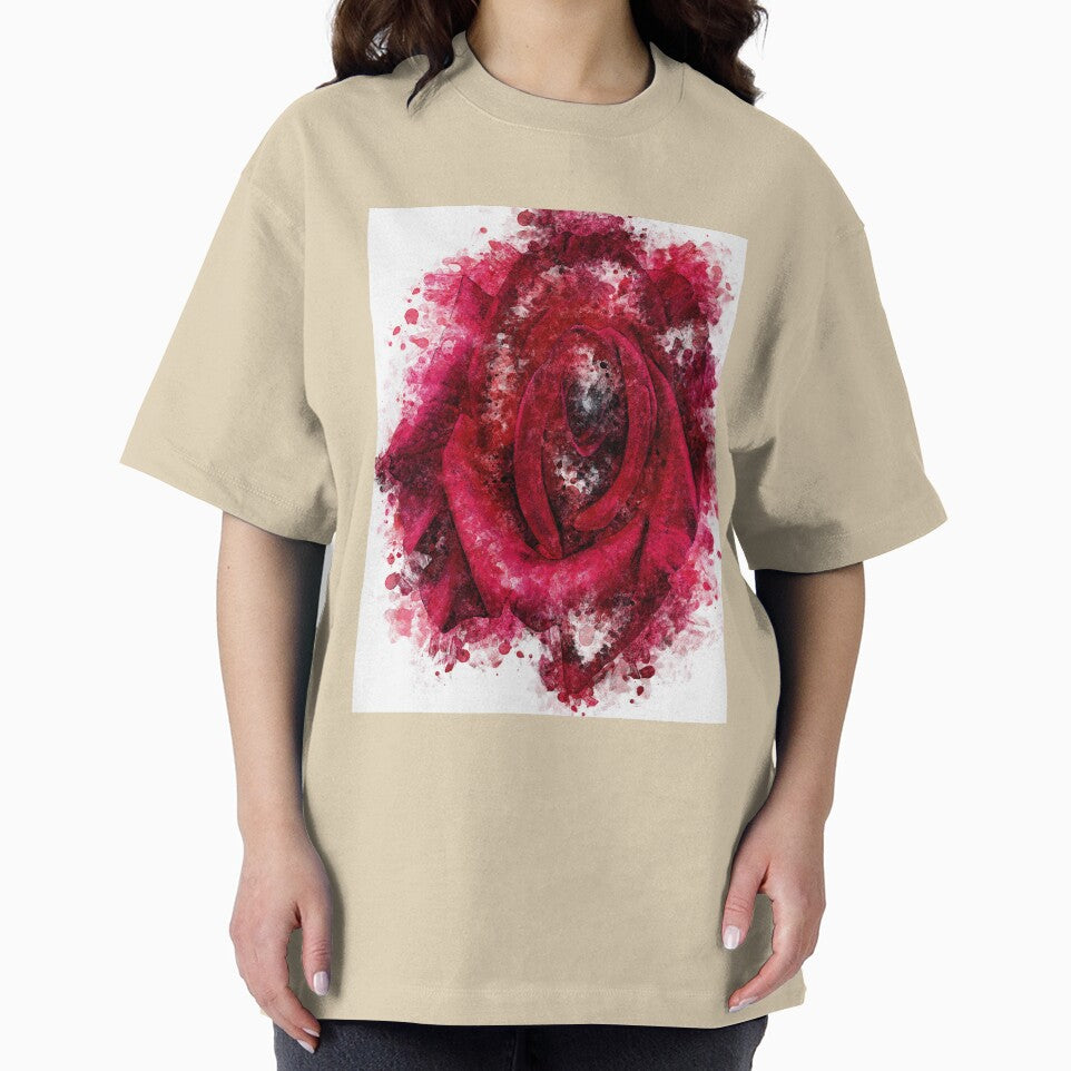 Red Rose Abstract color by artdragongift 15