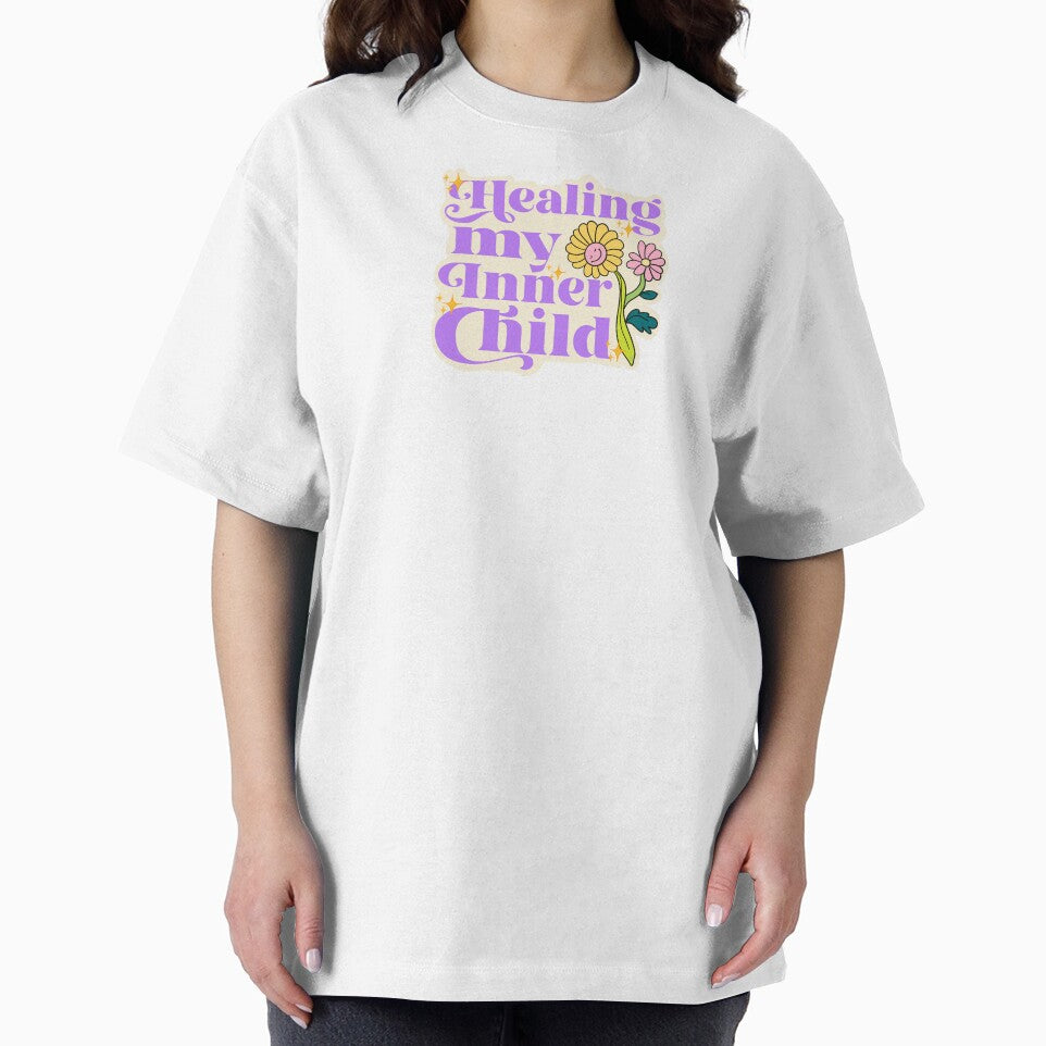 HEALING MY INNER CHILD FLOWER STICKER by aydapadi
