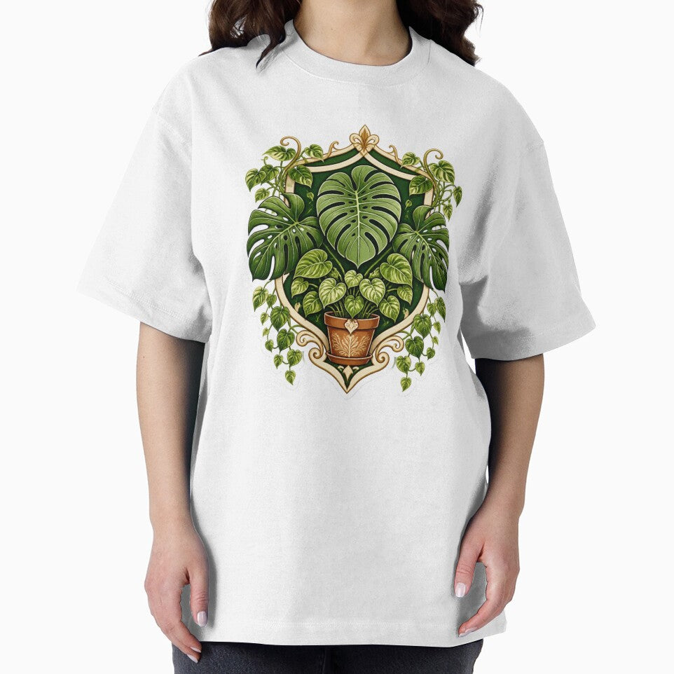 Plant Lady Botanical Crest Houseplant Emblem by StickyGuys