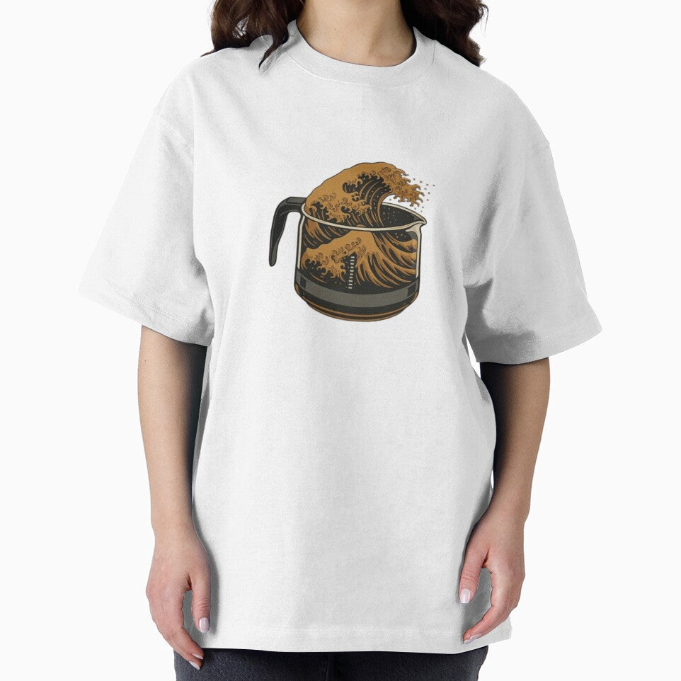Coffee Great Wave by myideal-shop