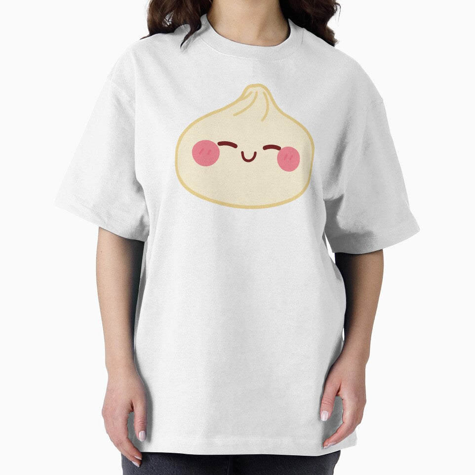 Light yellow squishy Dumpling – Cute Kawaii Food Character Design by EmeraldeaArt