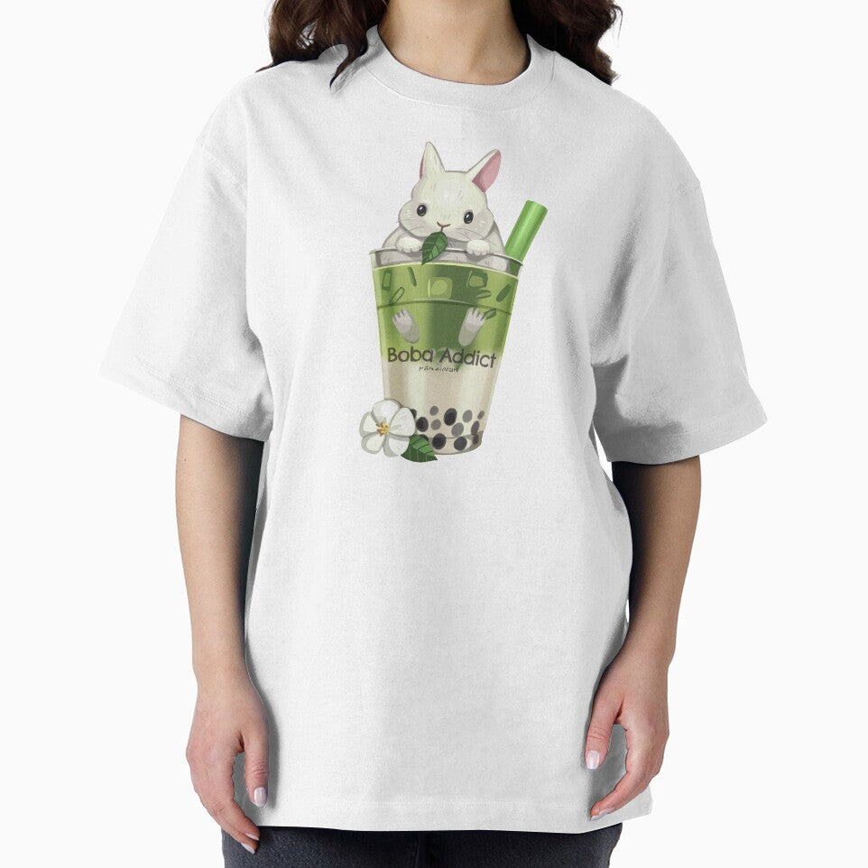 Green Tea Boba Bunny by Pameloo