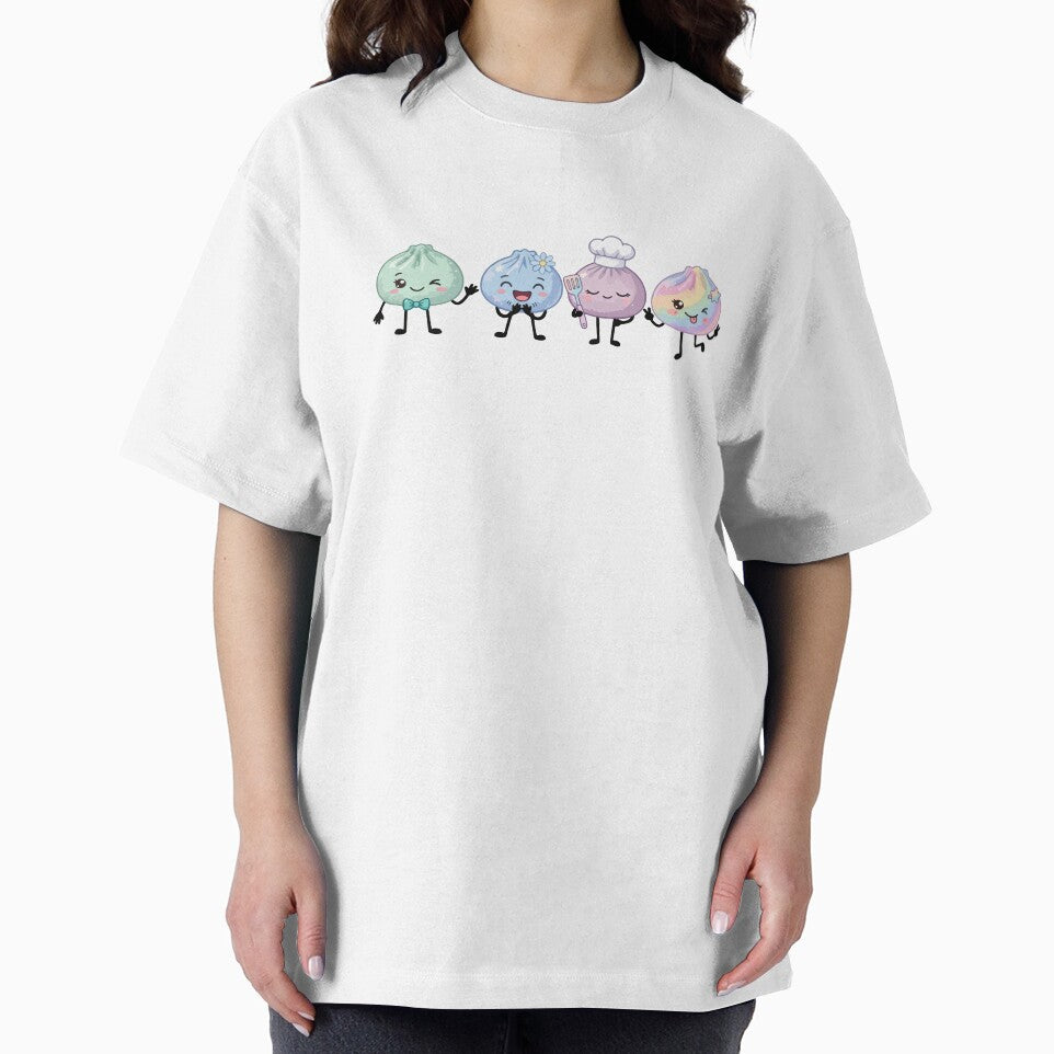 Kawaii Dumpling Friends – Pastel Squishy Dumpling Crew by EmeraldeaArt