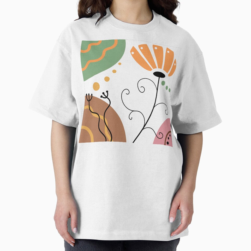 Earth Tones Whimsical Boho Design by Sartoris Art