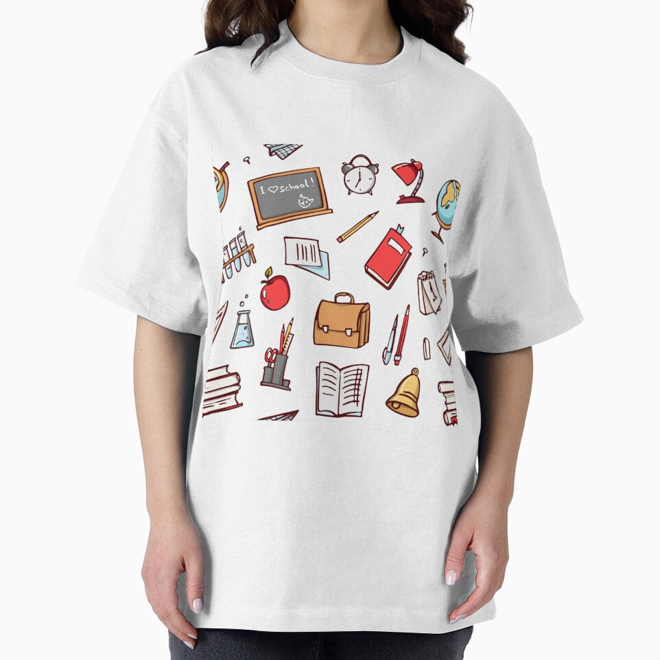 Books Teacher Seamless Pattern by Vanthuandesign