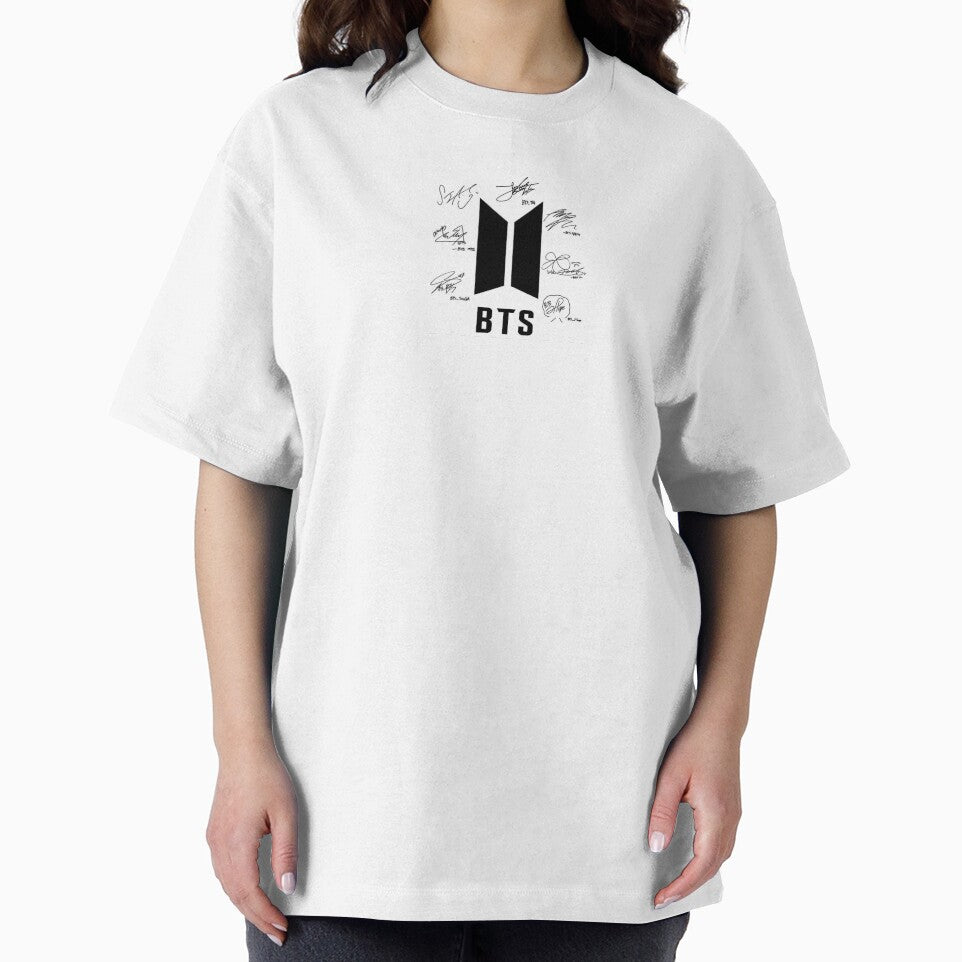 BTS | BANGTAN SONEYODAN | Logo With Signature of OT7 by GALAXIA SHOP