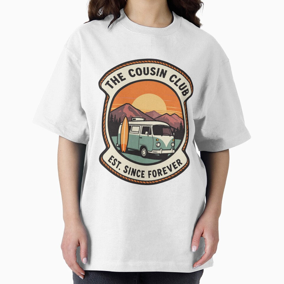The Cousin Club Retro Camper Sunset Mountains by ScriptedMoments