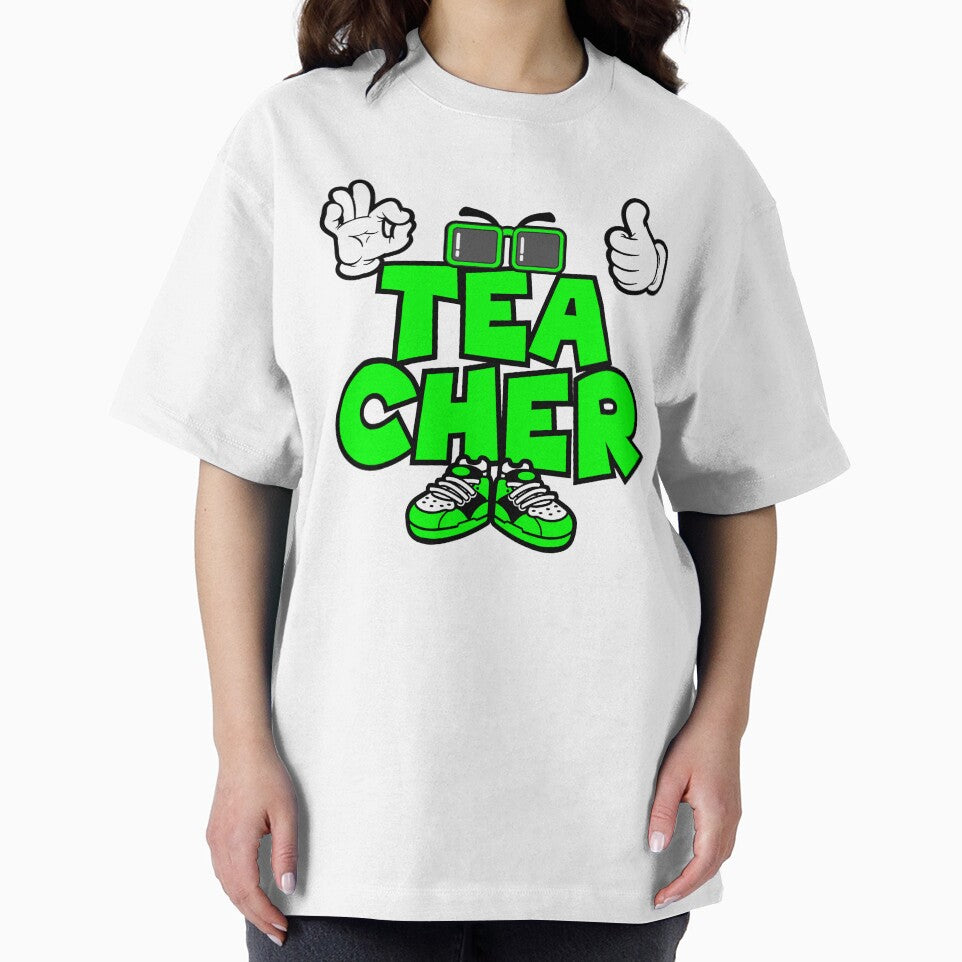 Teacher - PROFESSIONS design Character Bold Retro by NFTWords