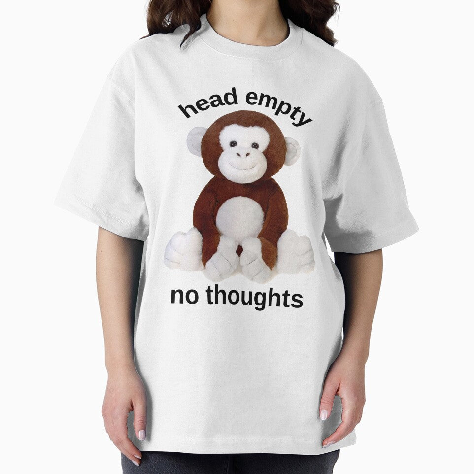 Head Empty No Thoughts Webkinz Monkey by Neve Brown