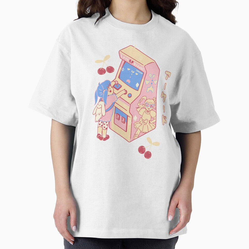 Kawaii arcade girl by Nyanko-Sempai