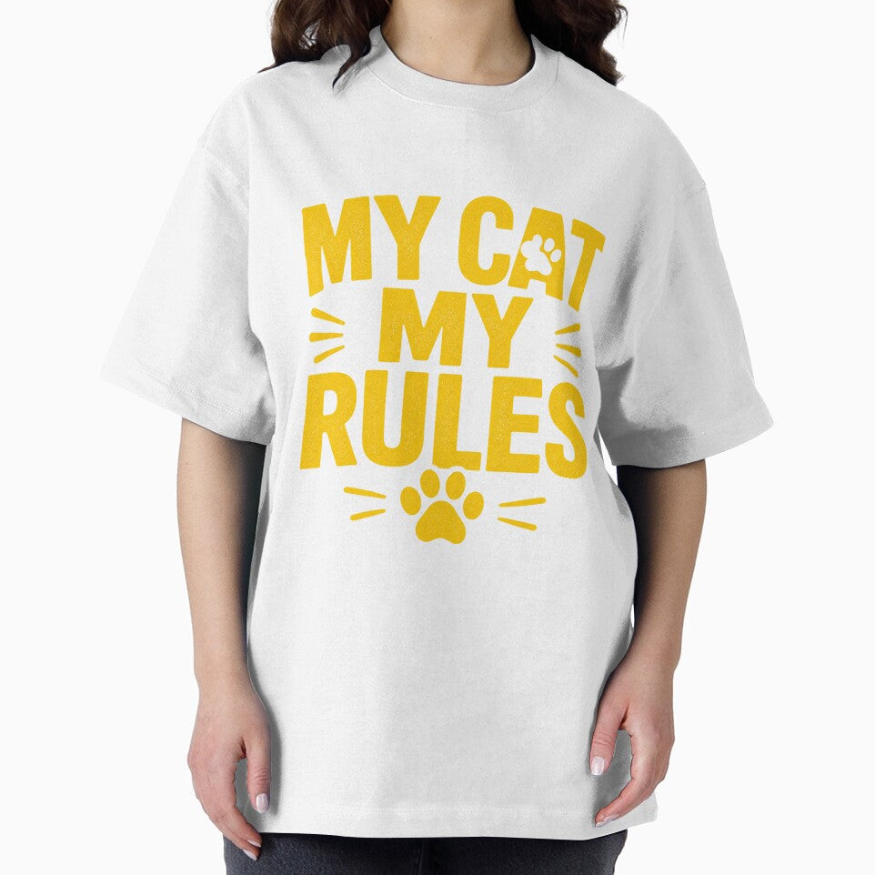 My Cat My Rules Funny Cat Lover Shirt by DailyTrendFinds